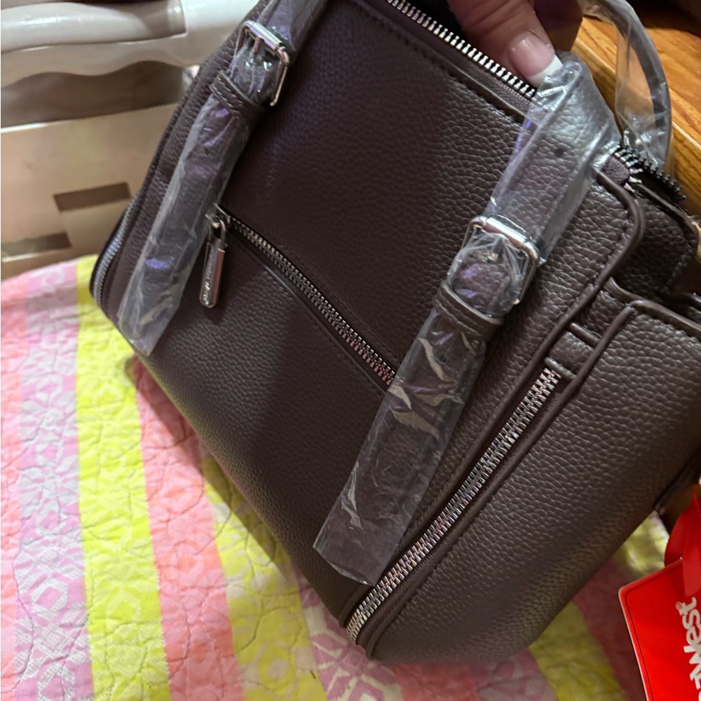 NWT: Montana West Women’s coffee colored handbag/purse - Picture 3 of 8
